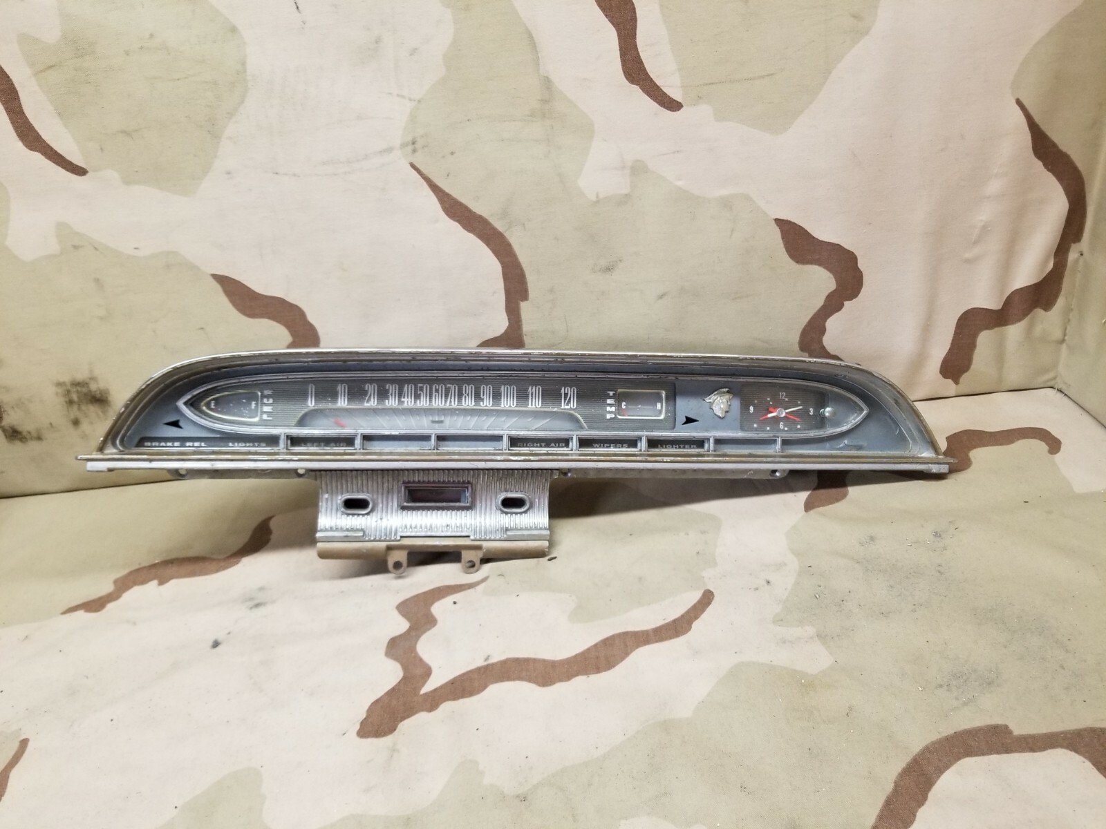 1961 61 Mercury Monterey Speedometer Cluster Speedo OEM Original Vintage 1961 61 Mercury Monterey Speedometer Cluster Speedo OEM Original Vintage
