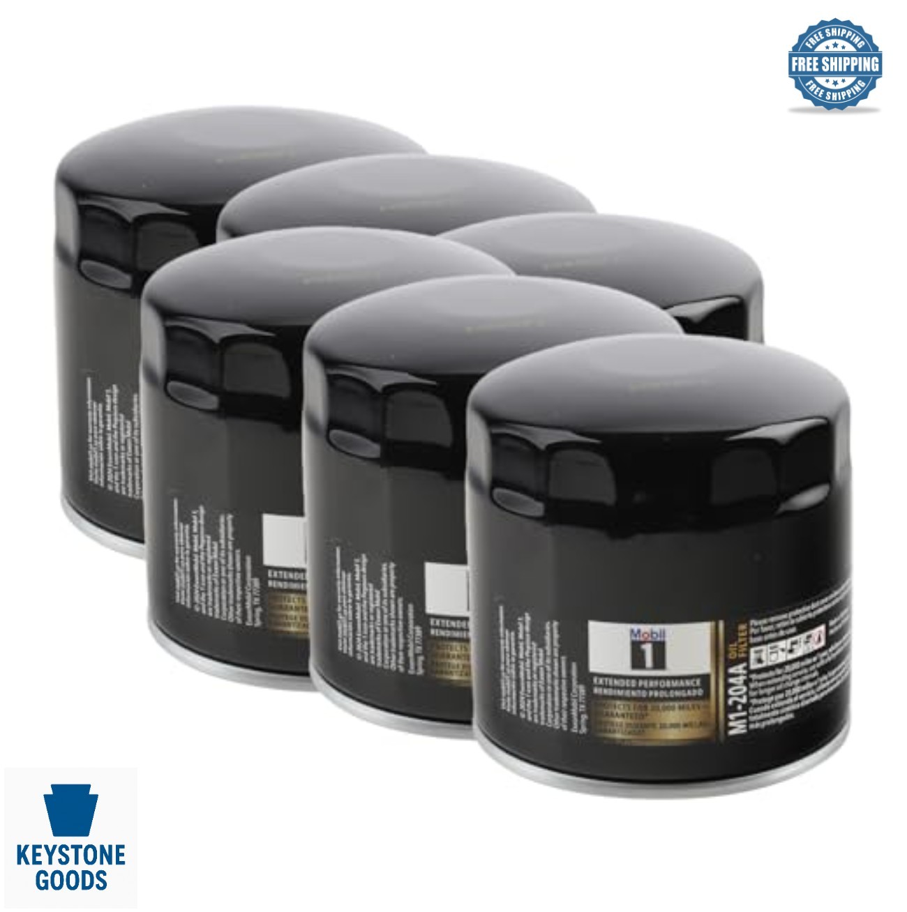 Extended Performance Oil Filter Synthetic 25000 Mile 6 Pack Car Truck SUV Van
