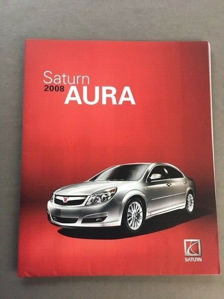 2008 Saturn Aura and Green Line Hybrid Original Car Sales Brochure Catalog 2008 Saturn Aura and Green Line Hybrid Original Car Sales Brochure Catalog