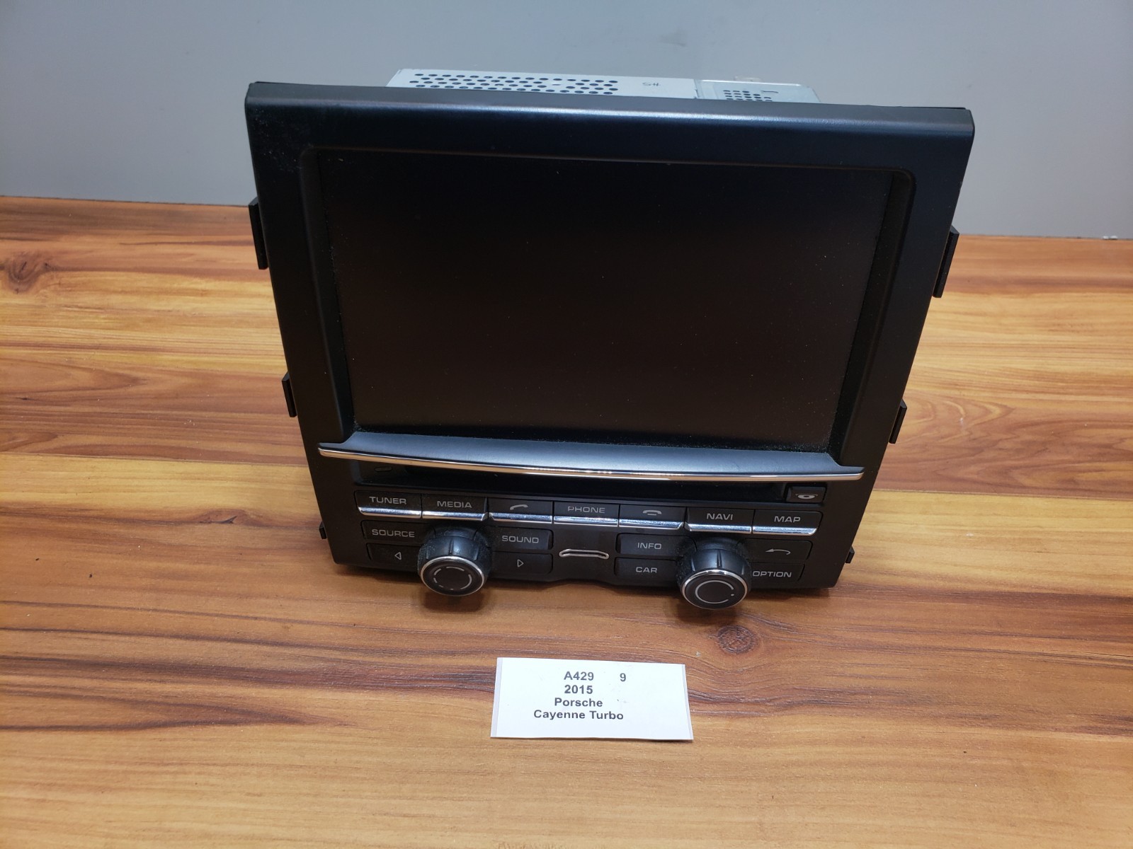 ✅ 11-16 OEM Porsche Cayenne 958 Command Head Unit GPS Navigation Radio PCM 3.1