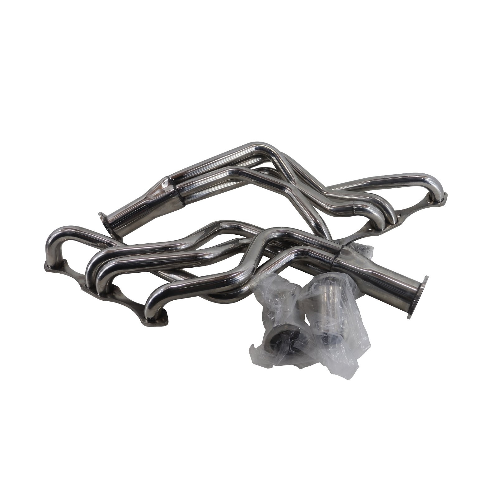 1965-1989 SB Chevy Fullsize Car Long Tube Headers, Stainless Steel