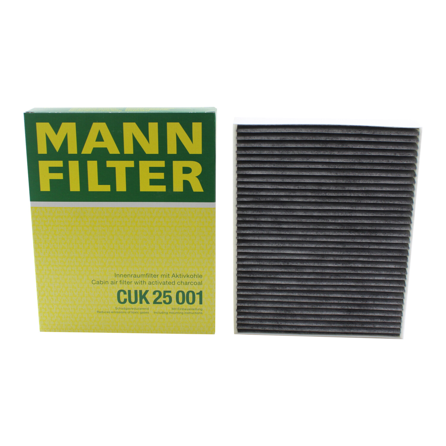 OEM Mann Cabin Air Filter Activated Charcoal For BMW F22 F23 F30 F31 F32 F33