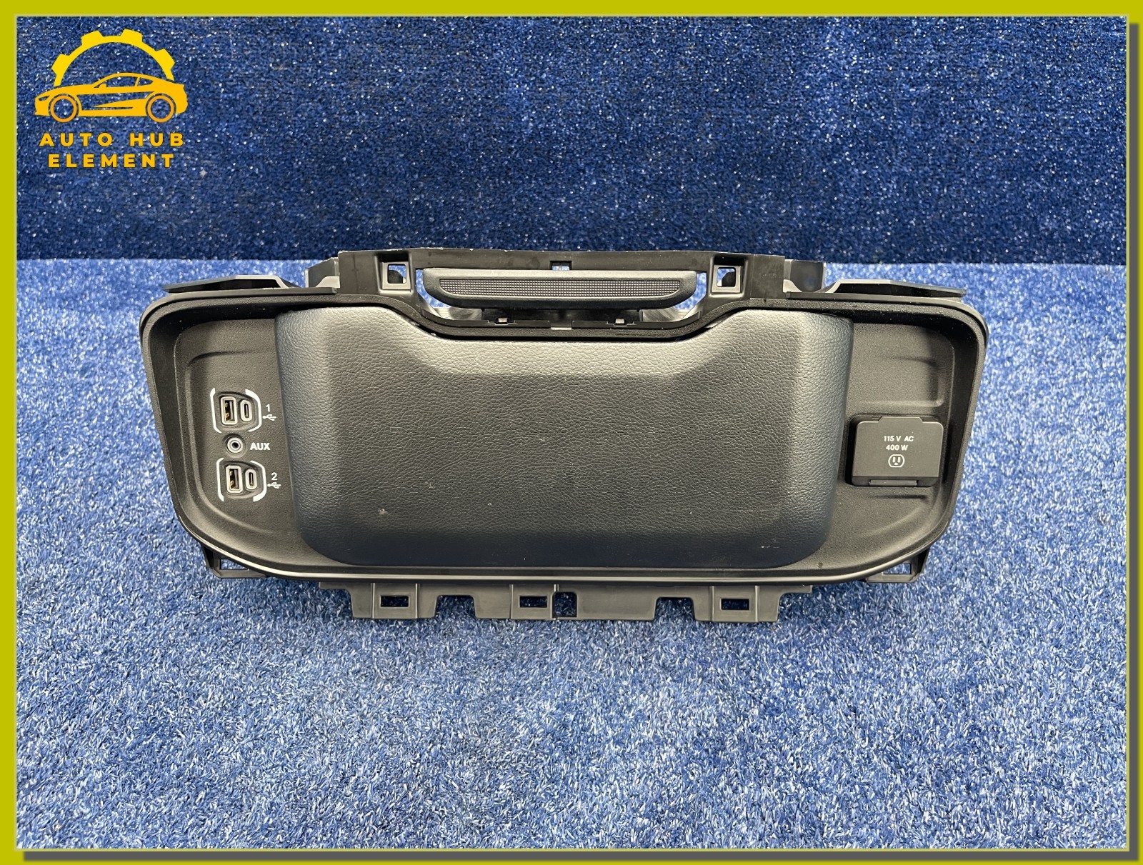 19-24 Ram 1500 5th LARAMIE Center Console Lower Media Drawer Outlet Housing OEM