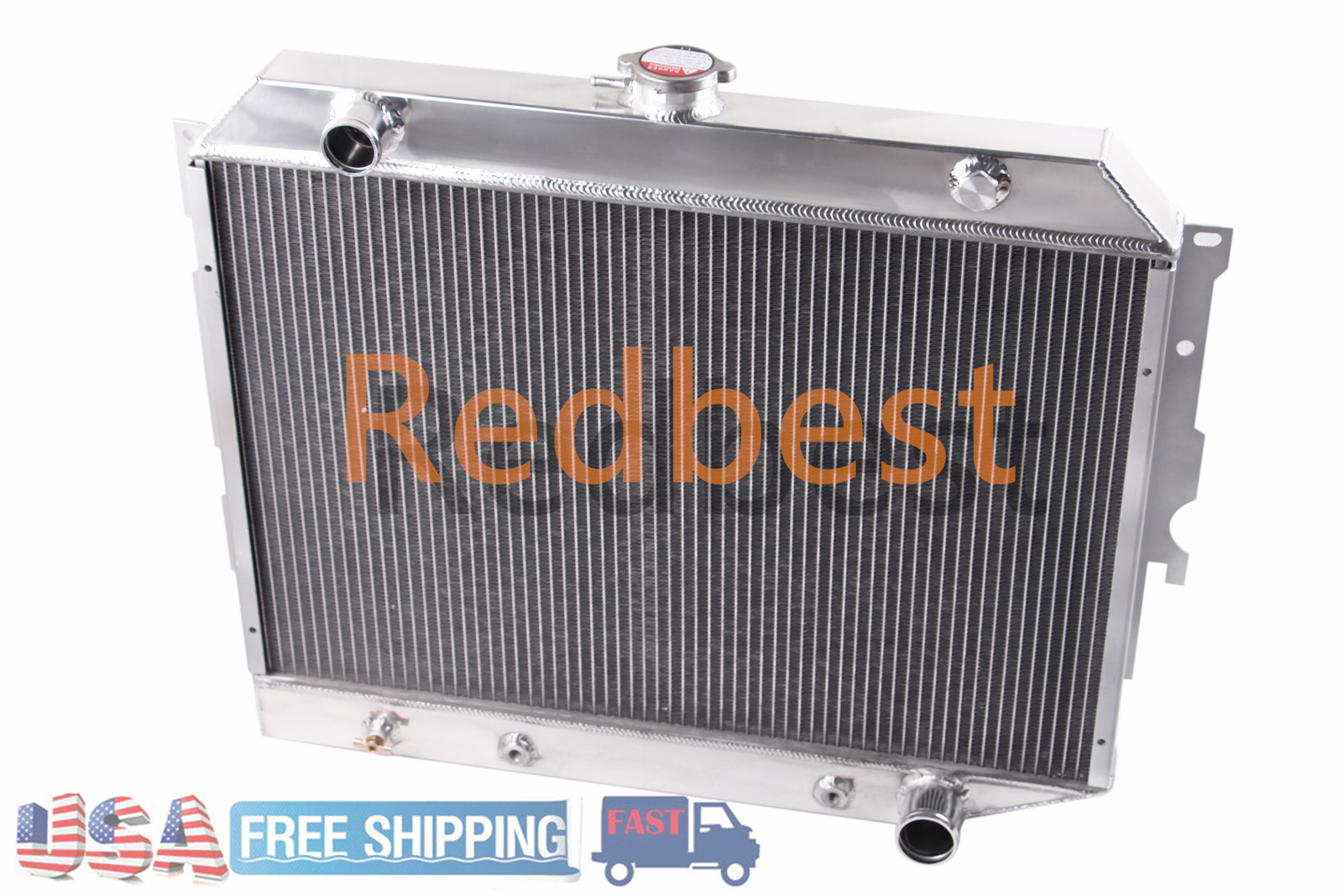 All Alum 4Row Radiator For 1968-74 Dodge Challenger/Charger Plymouth Mopar Small