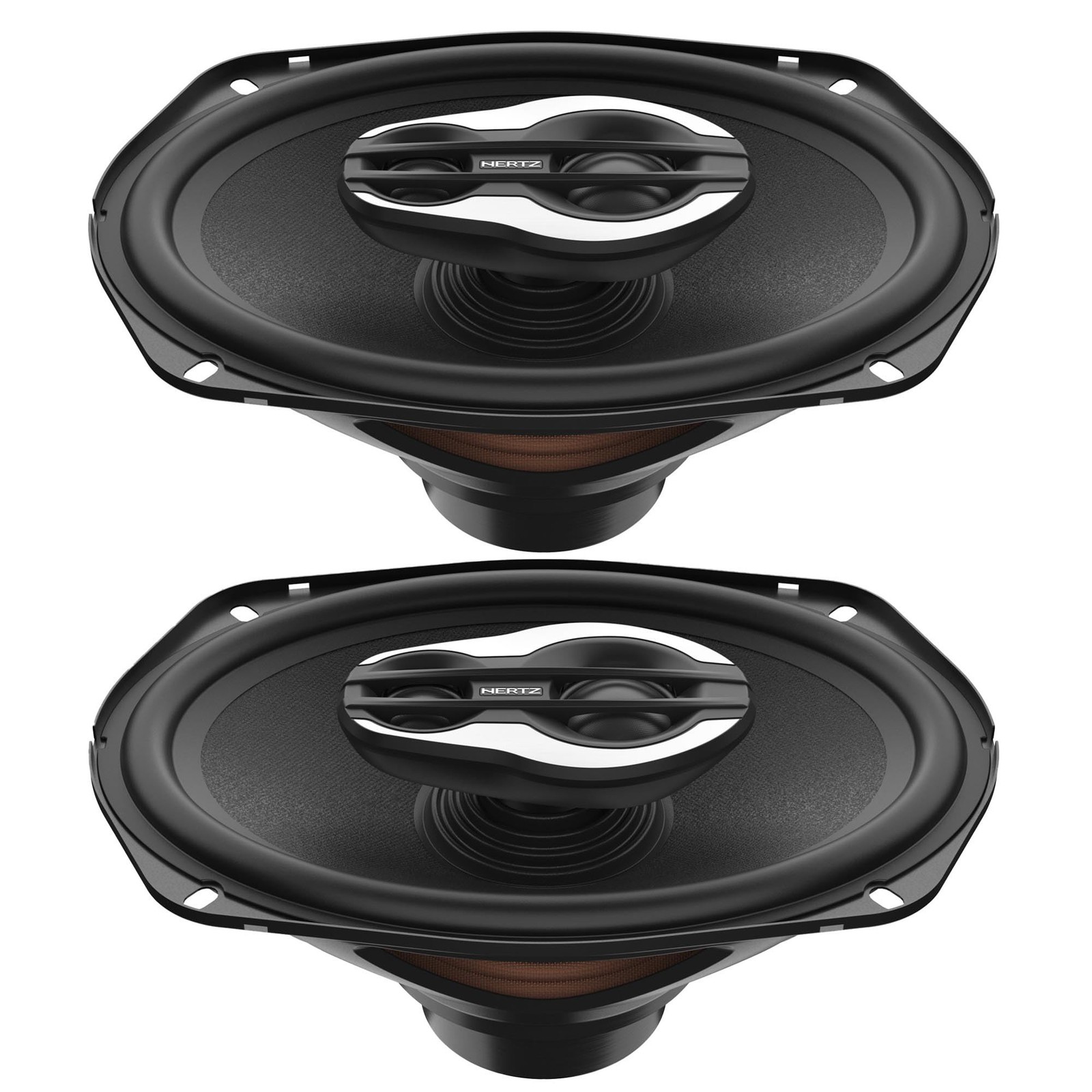 Hertz SX 690 H 6X9 Drop-in 3-Way Speakers Fits 2024 Harley Davidson Bags (Pair)
