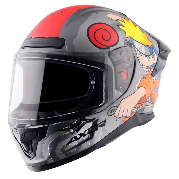 AXOR “ SABER NARUTO ” Full Face DOT & ECE Certified Motorcycle Helmets