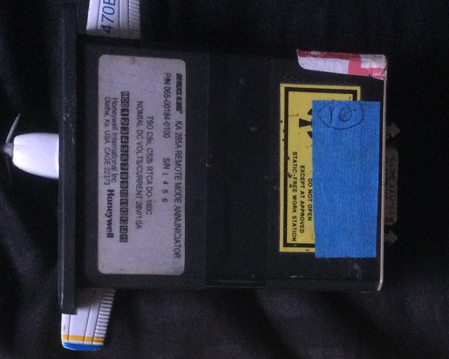 Bendix King KA 285A Remote Mode Annunciator PN 065-00184-01  -Tested Good