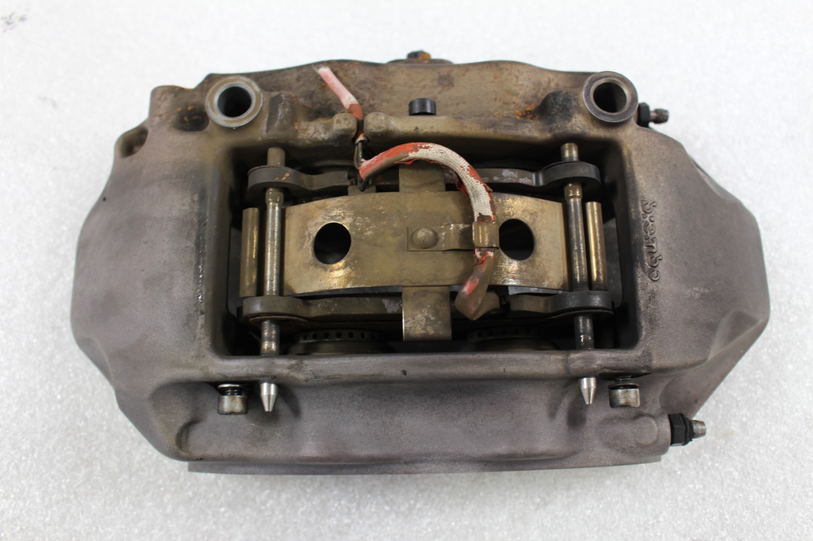 Ferrari F12 Berlinetta, LH, Rear Brake Caliper, Fire Dmg, Used, P/N 278854