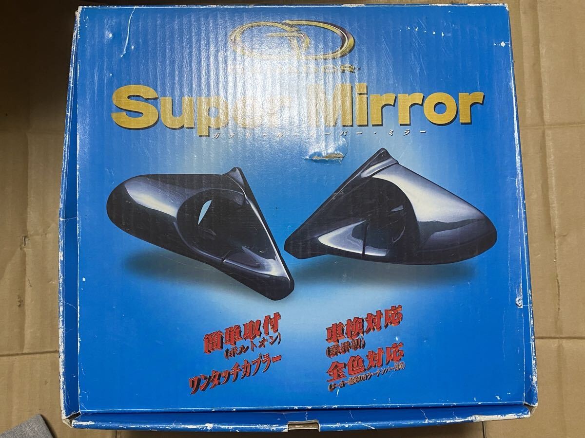 Junk JDM TOYOTA Ganador Super Mirror SW20 MR2 Aero Door Side Blue Lens
