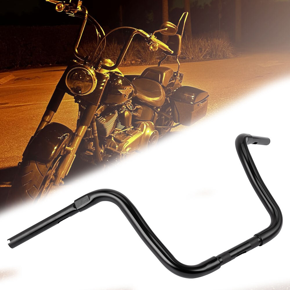12inch Rise Ape Hangers Handlebar 1 1/4\'\' For Harley FLST FXST 1200 883 XL Dyna