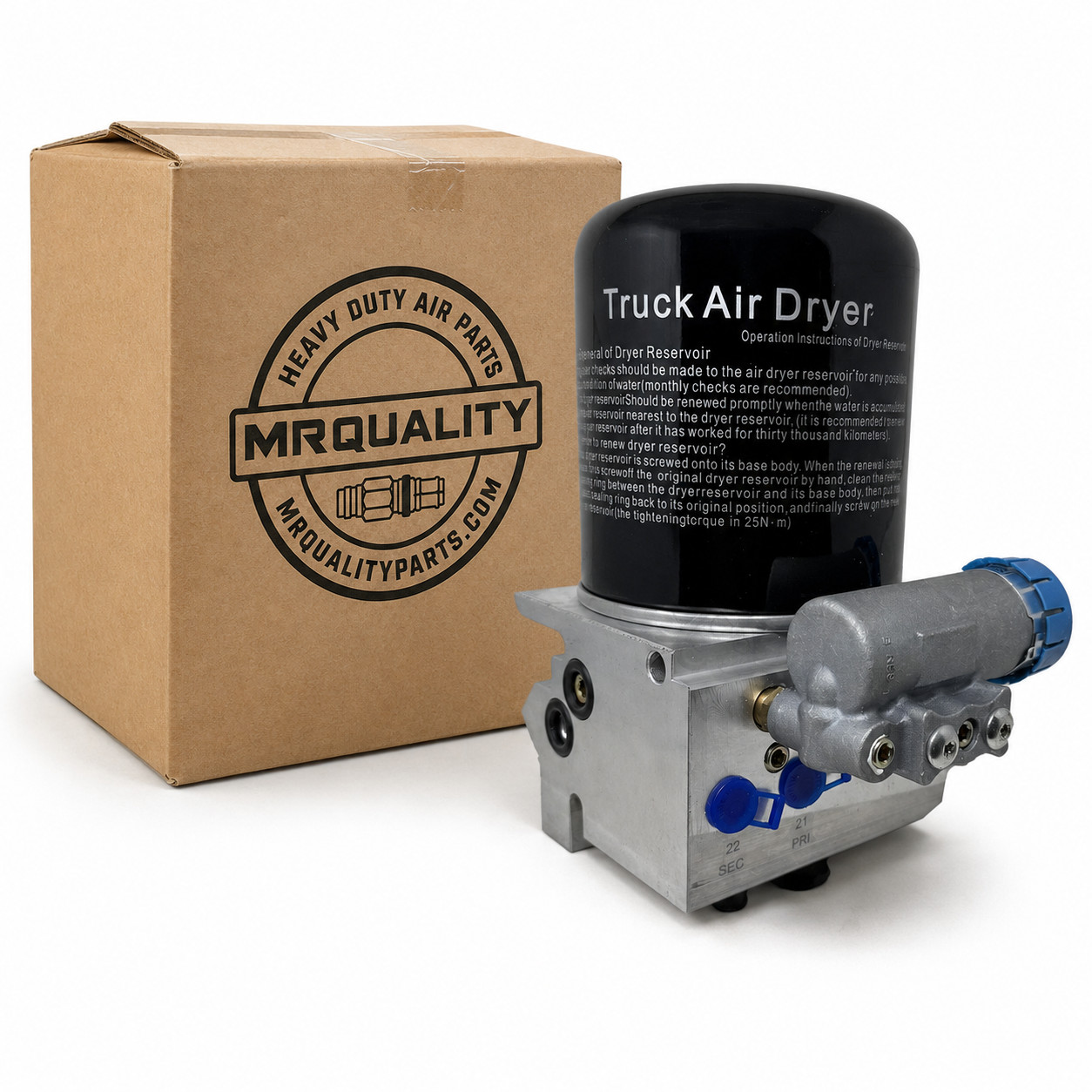 ADIS Air Dryer 12V With Governor Kenworth Peterbilt BENDIX 801266 5010696