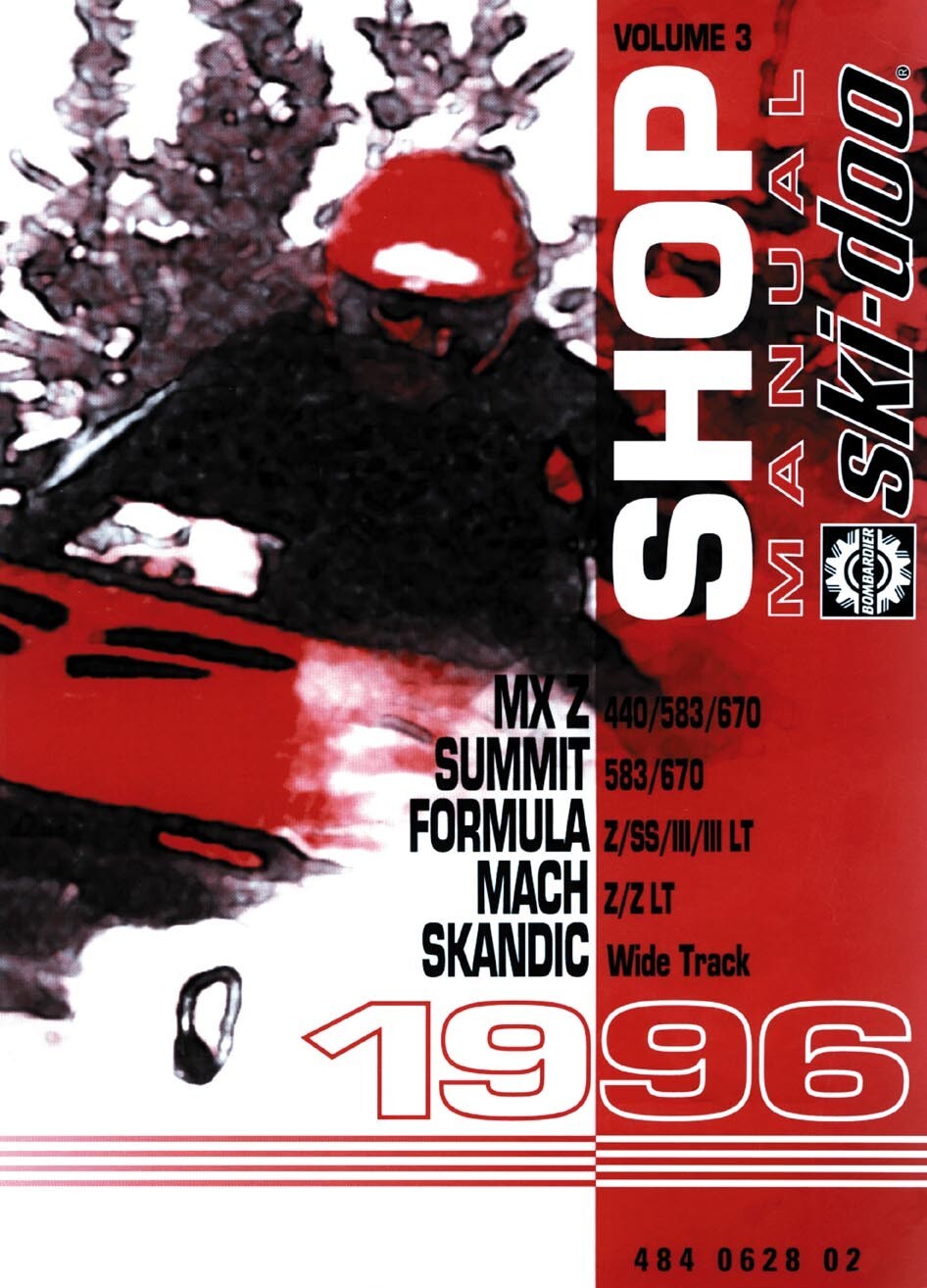 Ski-Doo service workshop shop repair manual 1996 SUMMIT 670