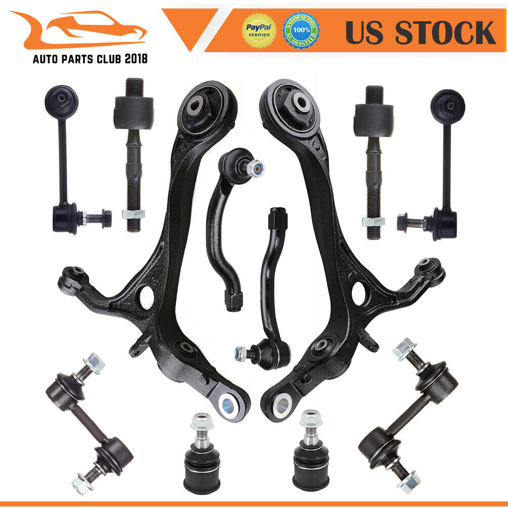 12Pcs Front Lower Control Arm w Ball Joints Suspension Fits Acura TL 2004-2006