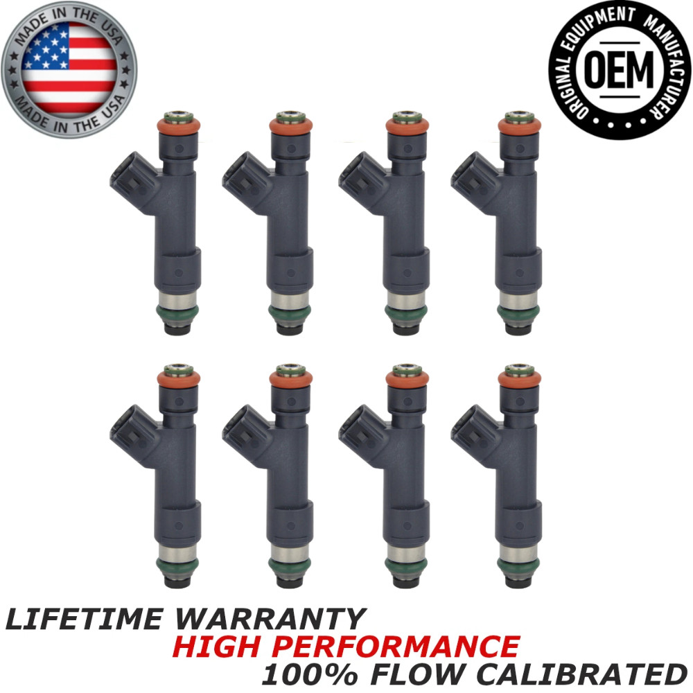 OEM NEW DENSO x8 Fuel Injector Fits 2010-2014 Ford F-150, F-250, F-350 6.2L V8