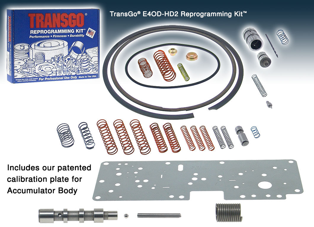 Transgo Reprogramming Shift Kit Ford E40D / 4R100  E4OD-HD2