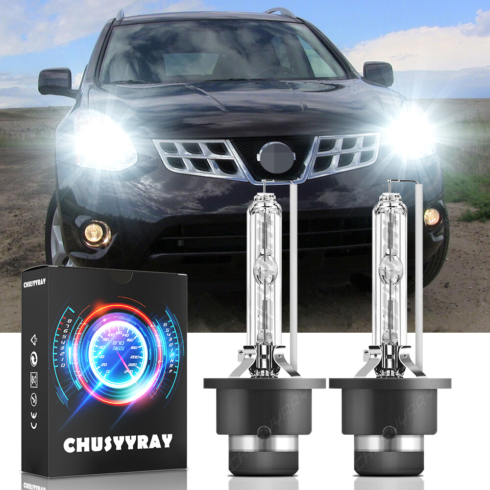 For Nissan Rouge 2008 2009-2013 - 6000k Xenon HID Headlight Bulbs Low Beam Qty 2