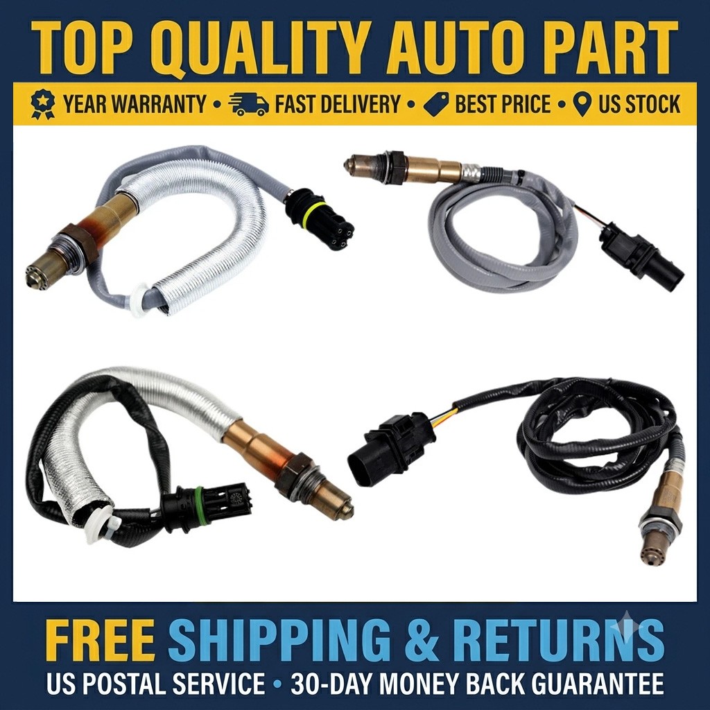 4pcs Upstream & Downstream Oxygen O2 Sensors For BMW 128i 328i 335i X3 Z4 3.0L