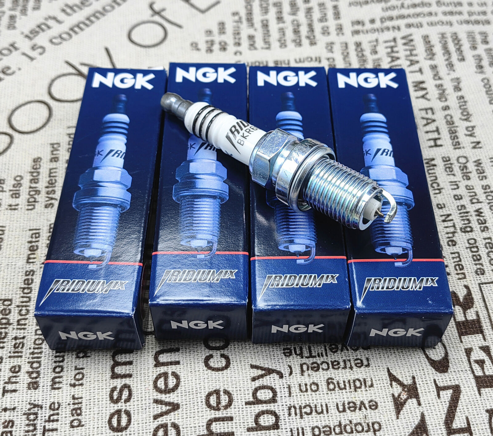 4Pcs Spark Plugs FOR BKR6EIX-11 OEM 3764 Iridium IX BKR6EIX11