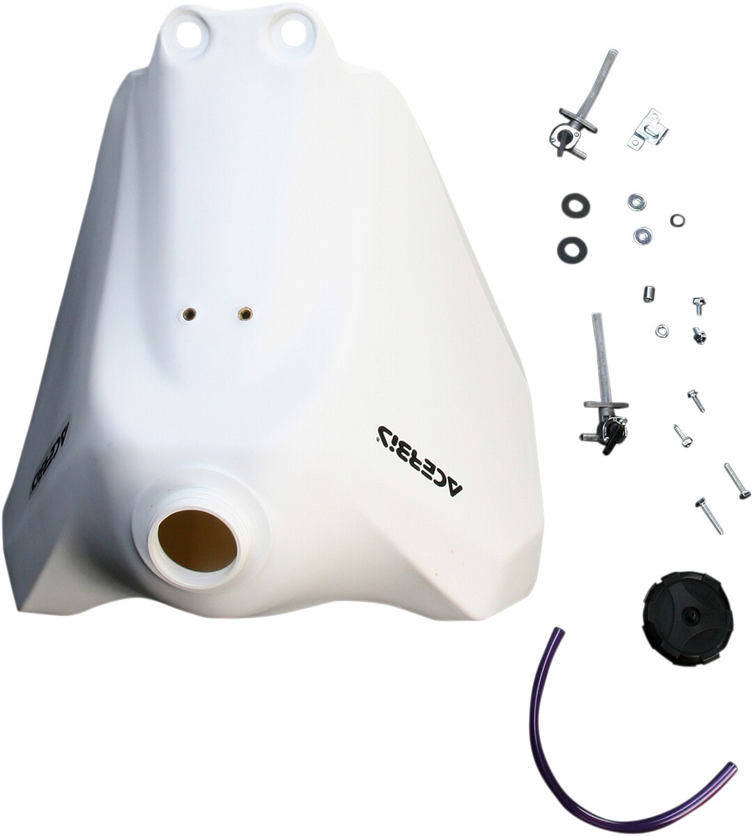 Acerbis 5.3 Gal Fuel Tank White Suzuki DR650S DR650SE