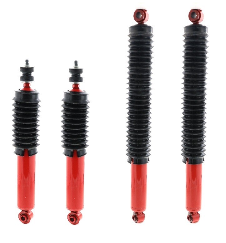 Front and Rear MonoMax Shock Absorbers Kit KYB For Ford F-350 RWD 1980-1997