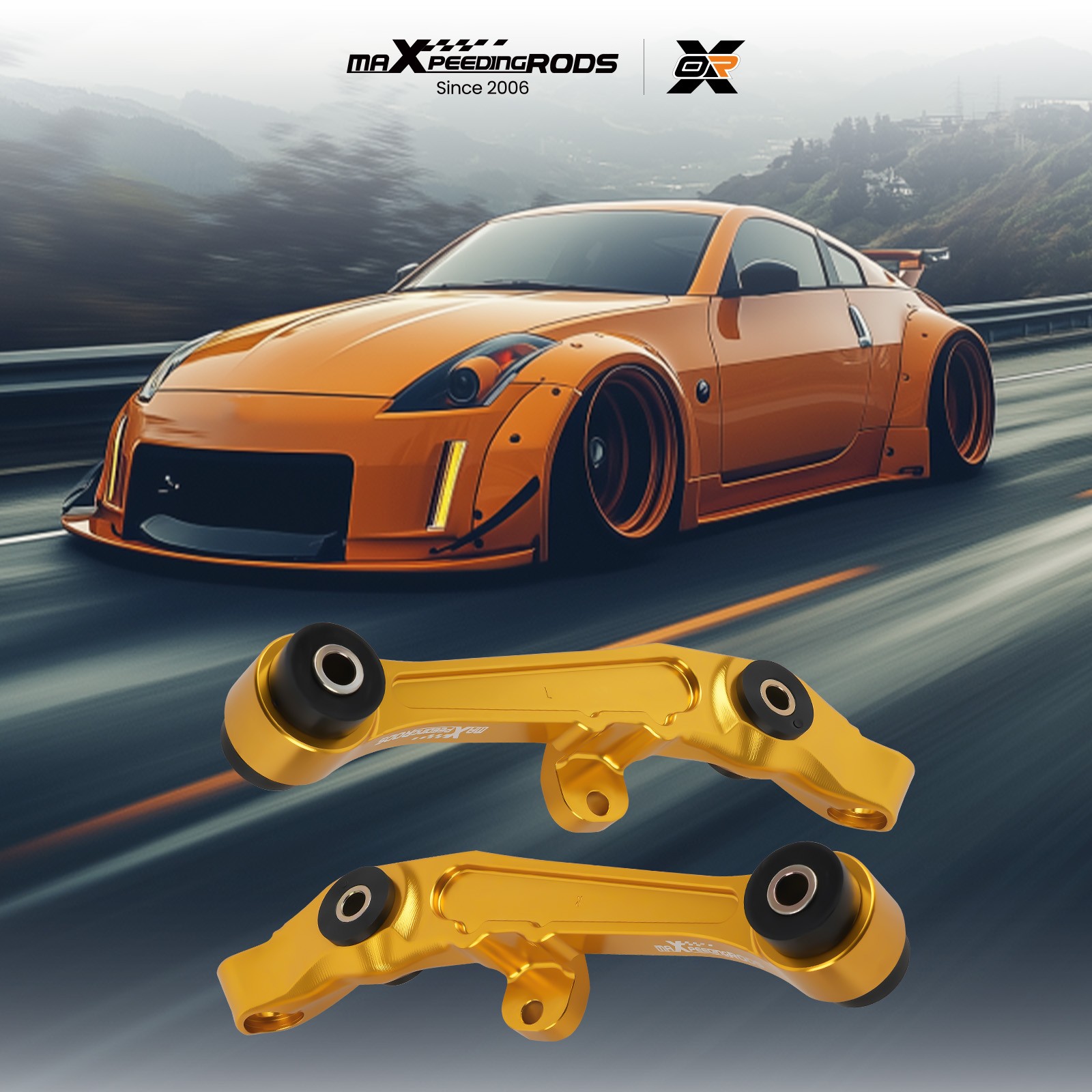 2pcs Suspension Kit Front Lower Control Arms for Nissan 350Z Infiniti G35 Coupe