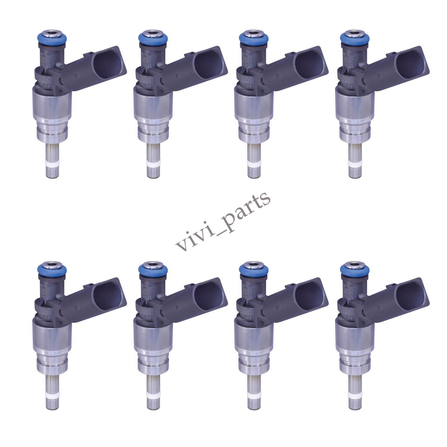 8pc Fuel Injector Set for Audi RS4 Base Cabriolet 07-08 R8 Base 08-10 V8