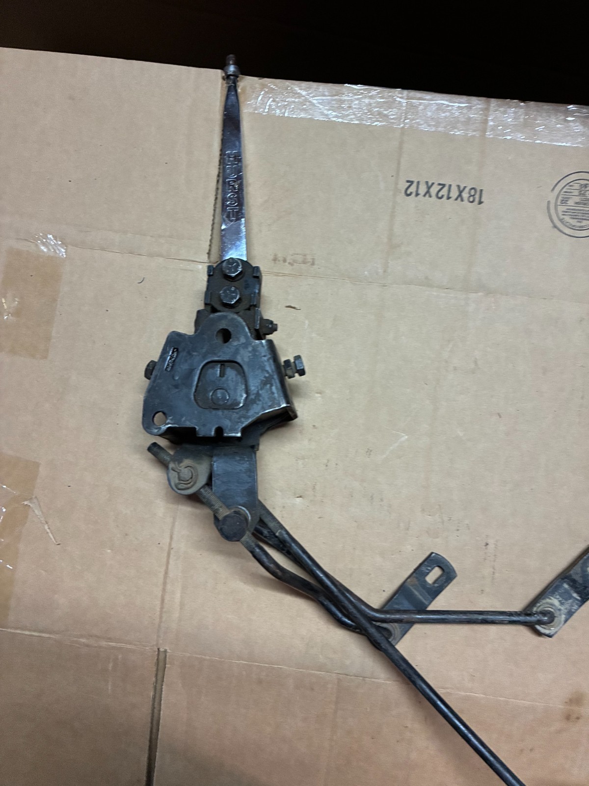 1964-67 Chevy Corvette Hurst Comp Plus Shifter Muncie 4 Speed Shifter w/Linkage 1964-67 Chevy Corvette Hurst Comp Plus Shifter Muncie 4 Speed Shifter w/Linkage
