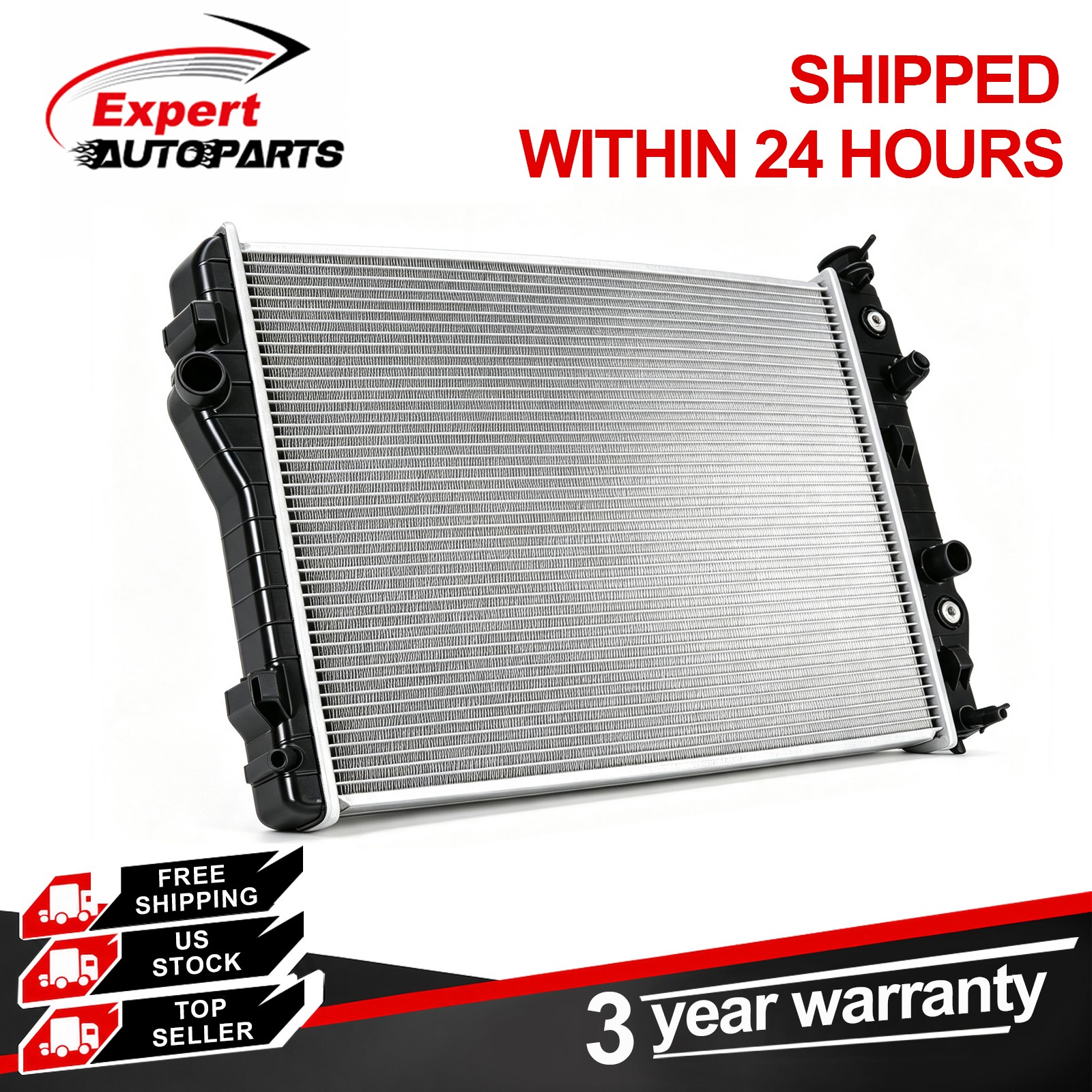 Aluminum Radiator For 1993-02 Chevy Camaro Z28 SS Pontiac Firebird 5.7L V8 1486