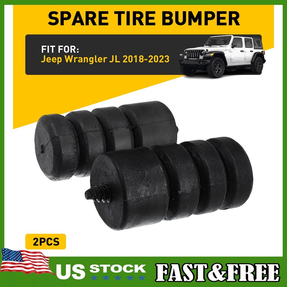 Tailgate Spare Tire Bump Stop Bumper Rubber Pad for Jeep Wrangler JL 2018+ 1~10X