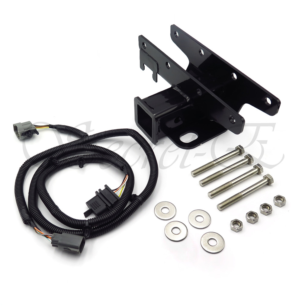 Jeep Wrangler JK Trailer Receiver Hitch and Wire KIT 2\