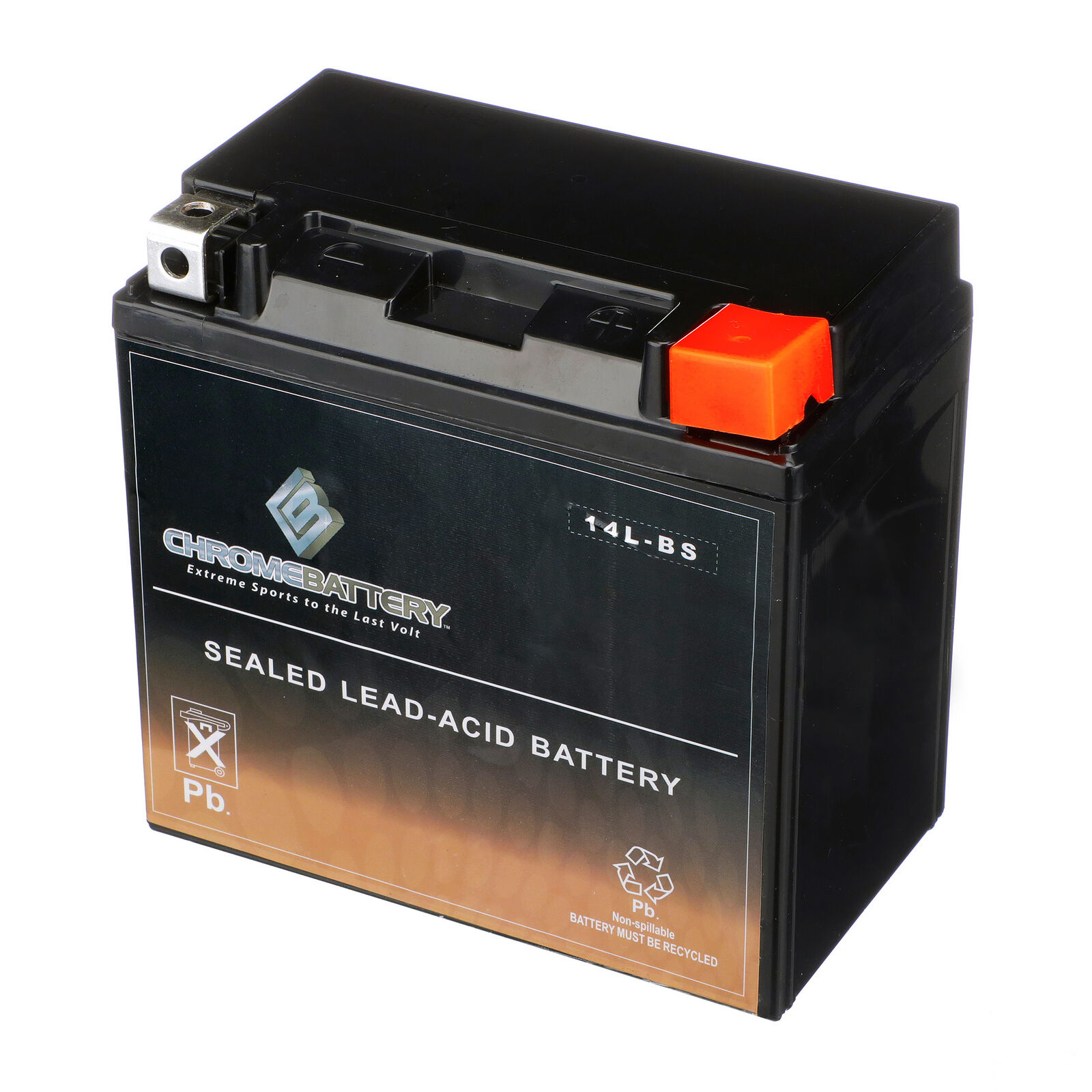 YTX14L-BS Motorcycle Battery for HARLEY-DAVIDSON XL XLH Sportster 1200CC 04-'19