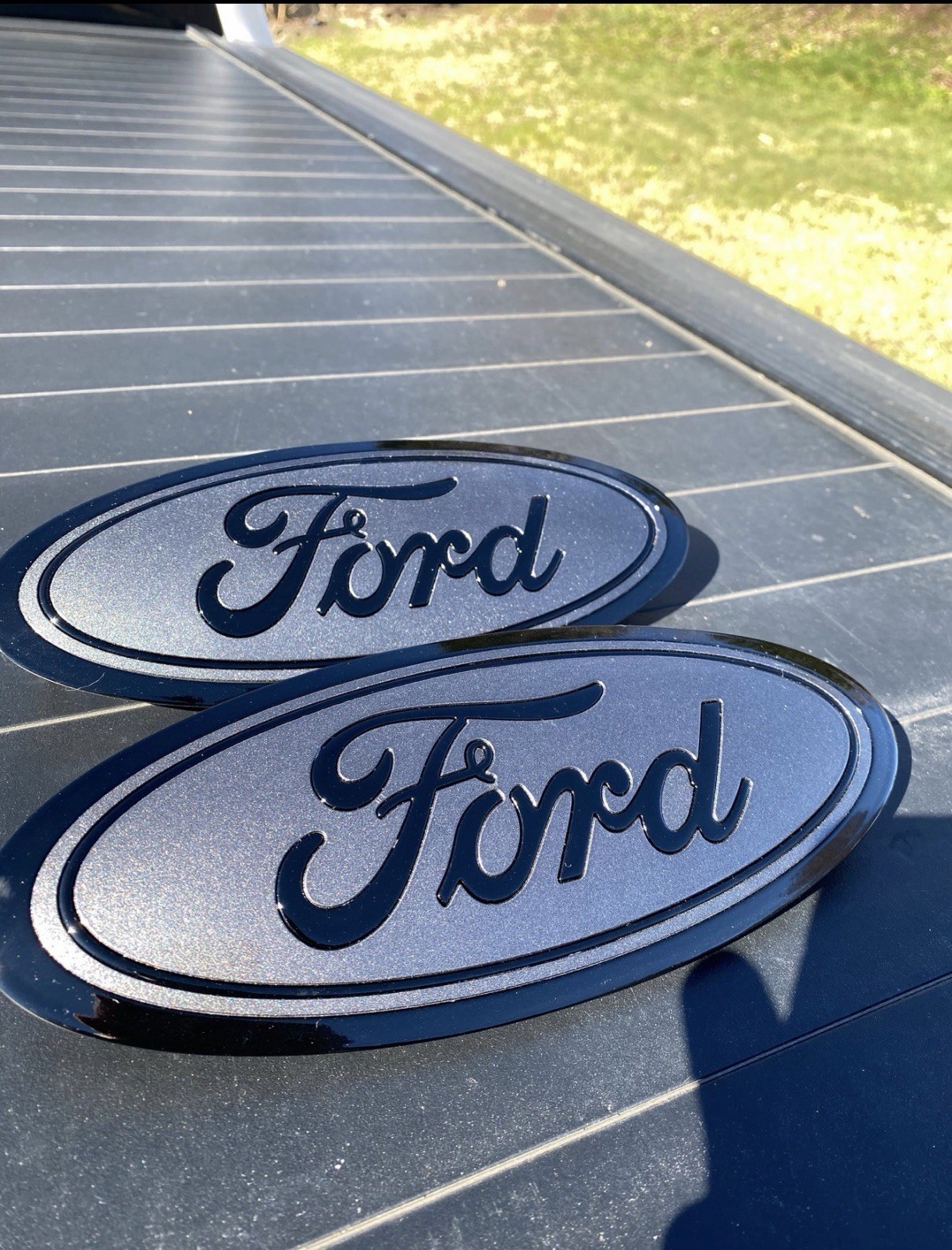 2015-2024 Ford F-150 Color Matched Emblem – Custom Paint Code Badge