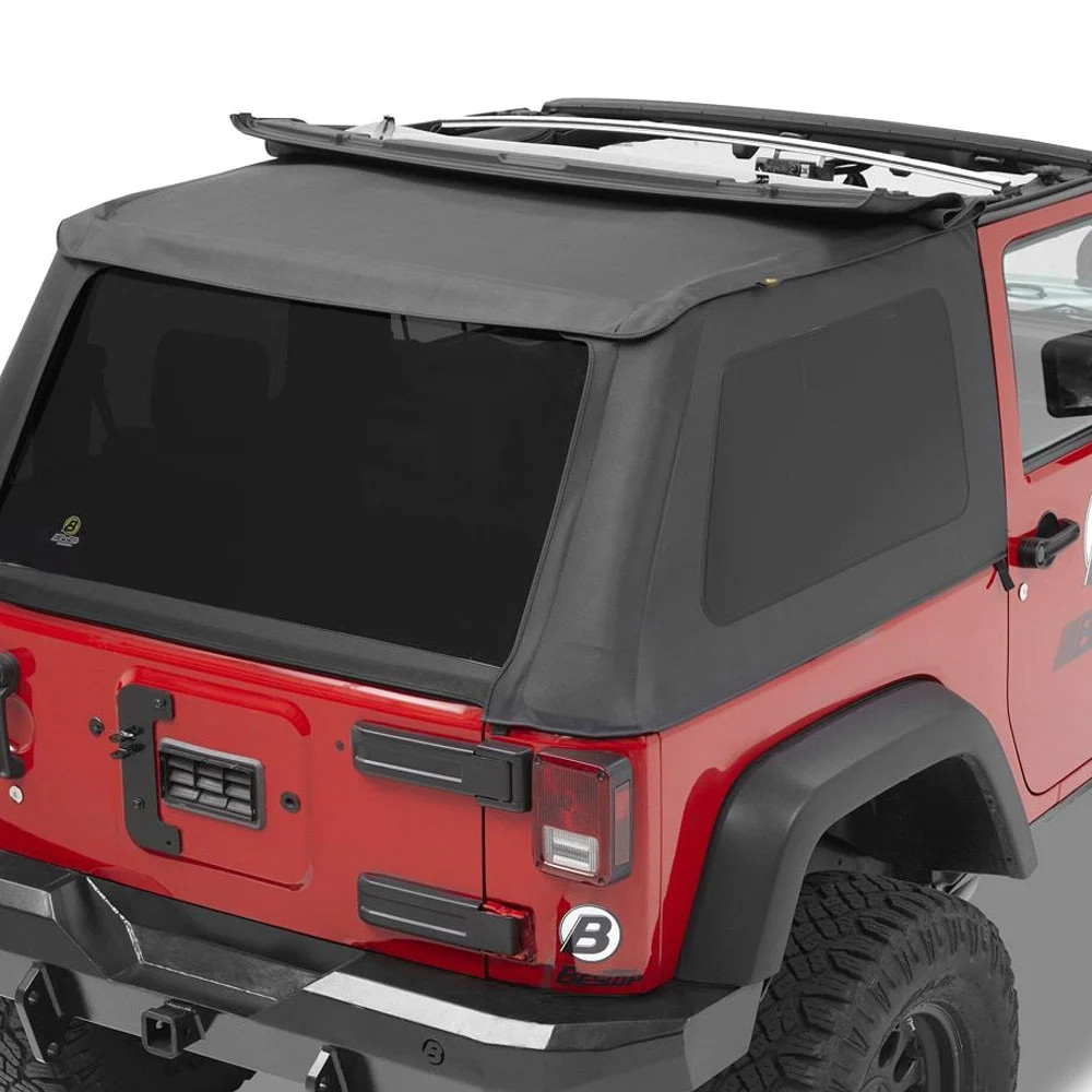 For Jeep Wrangler JK 18 Replace-a-Top™ Soft Top Replace-a-Top Black Diamond Soft