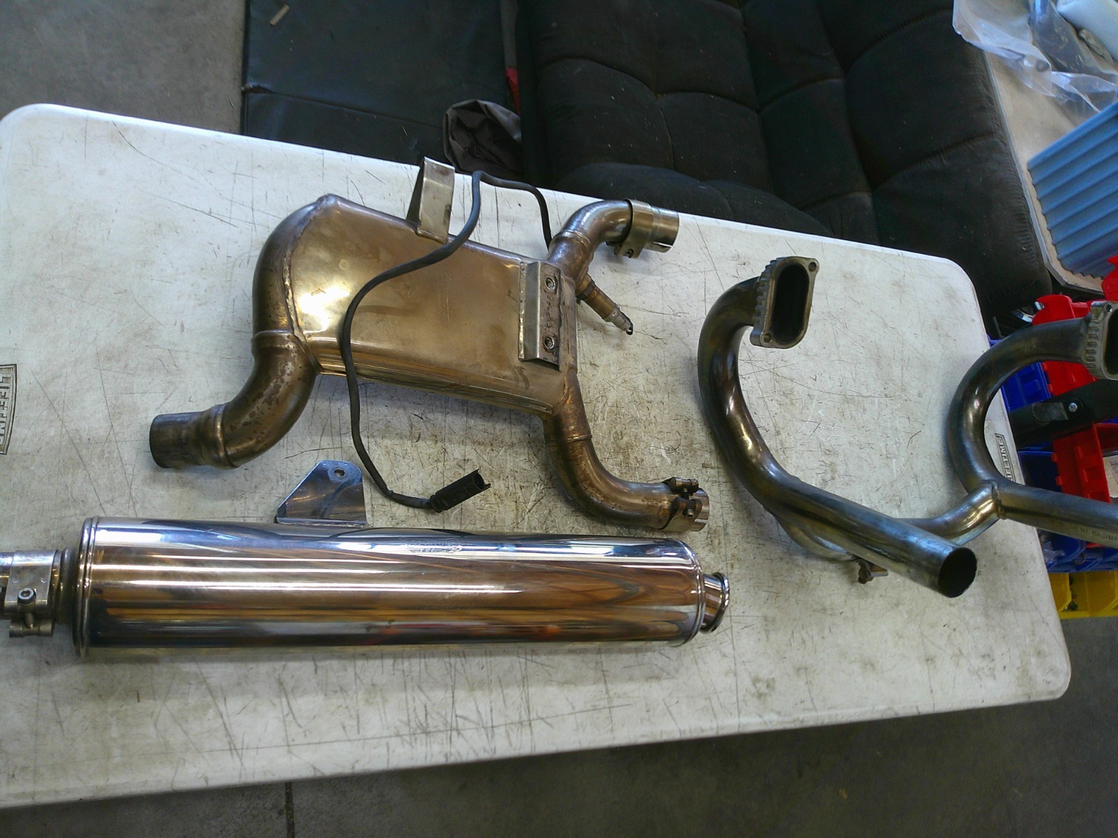 2001-2005 BMW R1150R complete full exhaust system