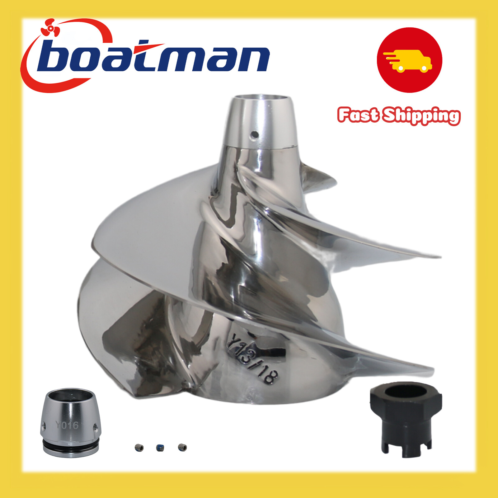 Jet Ski Impeller For Yamaha FZR FZS FX SVHO FX SVHO For Solas YV-CD-13/18 pitch Jet Ski Impeller For Yamaha FZR FZS FX SVHO FX SVHO For Solas YV-CD-13/18 pitch