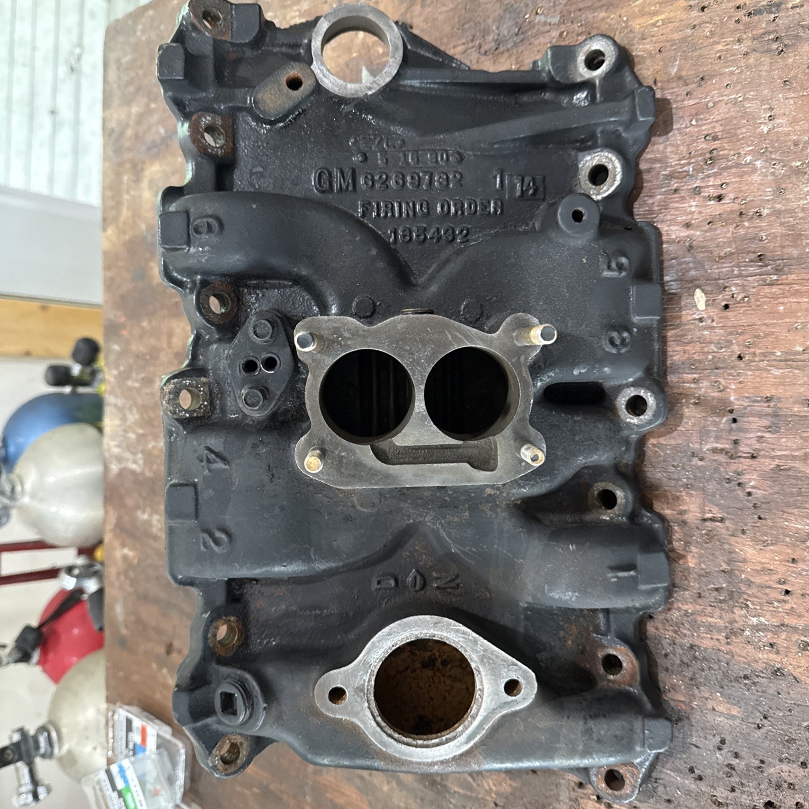 MerCruiser 4.3L V6 2 Barrel Intake Manifold 11974 GM 6269732 Nice Freshwater 4.3 MerCruiser 4.3L V6 2 Barrel Intake Manifold 11974 GM 6269732 Nice Freshwater 4.3