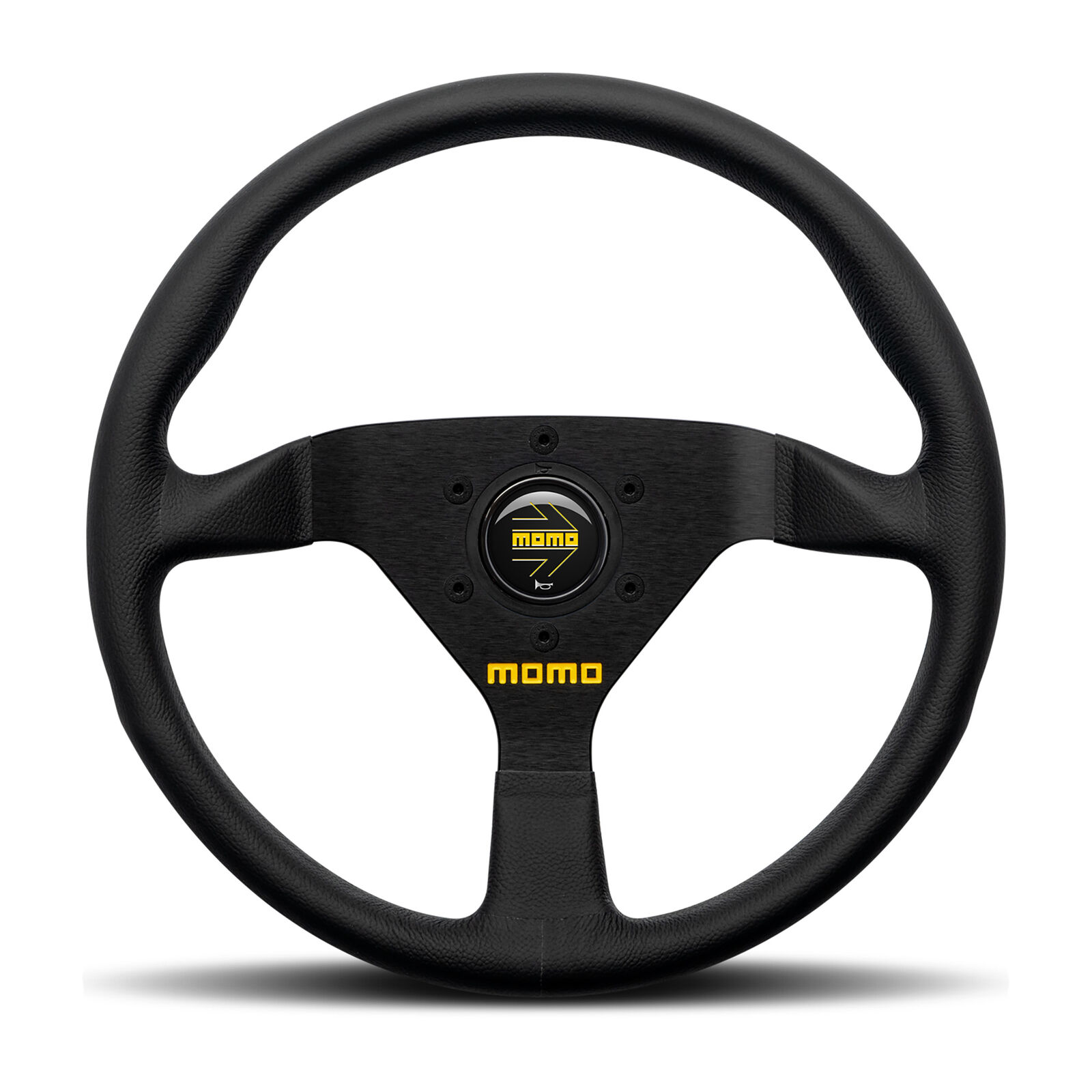 MOMO Motorsport MOD. 78 Racing Steering Wheel, Black Leather, 320mm - R1909/33L