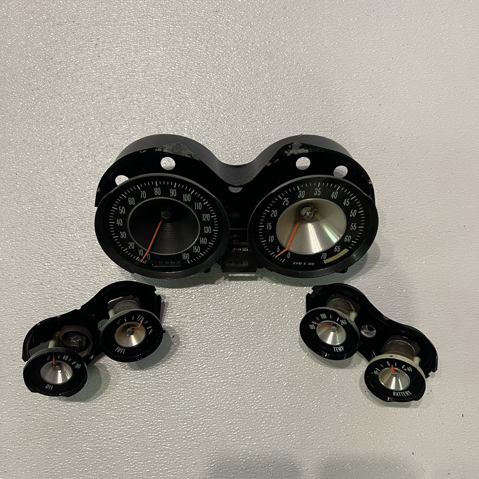 63 Corvette Original Gauges