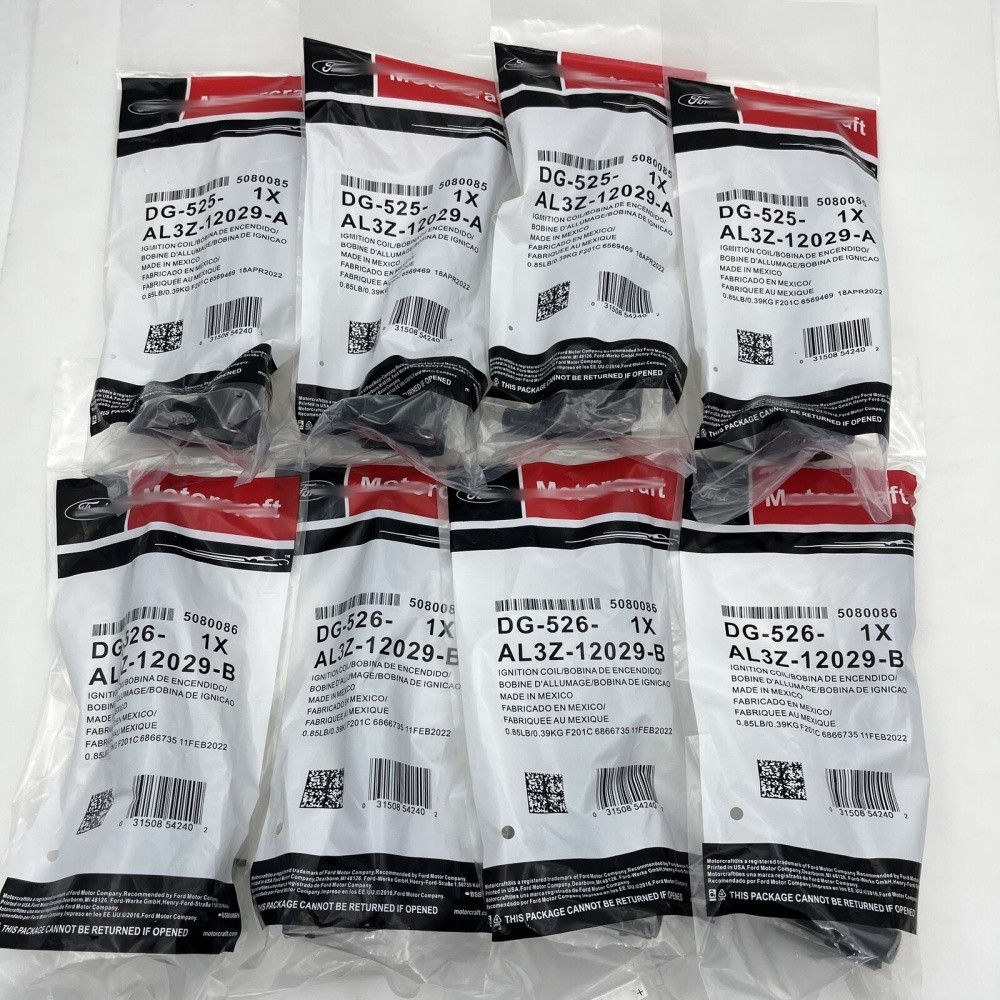8X Motorcraft Ignition Coils DG525 & DG526 For Ford F250 F350 Super Duty 6.2L-V8