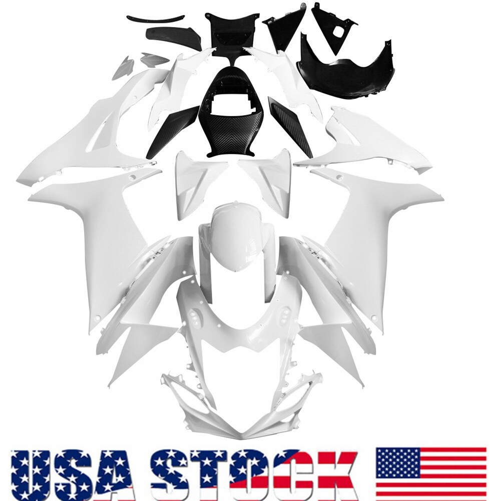 Unpainted Plastic Fairing Kit For 2011-2026 Suzuki GSXR600 GSXR750 K11 Body Cowl