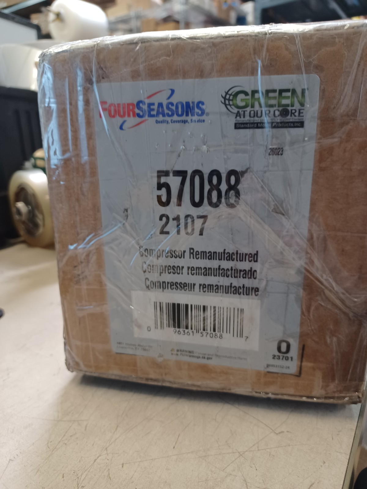 SEALED Genuine FOUR SEASONS GM A6 Reman Compressor 57088