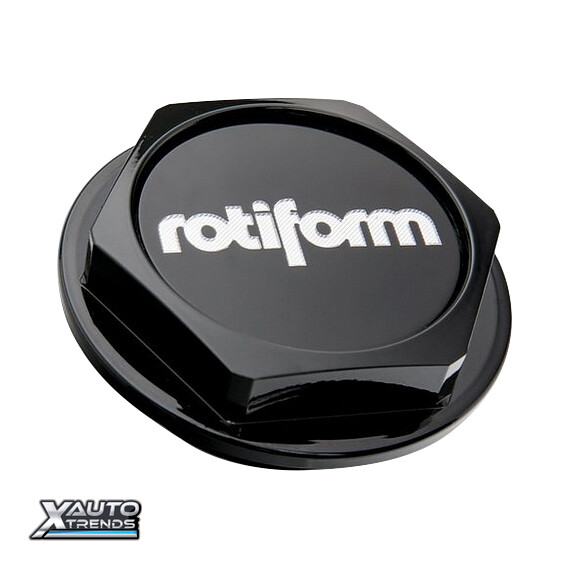 Rotiform LAS-R/BUC-M Wheel Center Cap Assembly Matte Black 33411-15BD