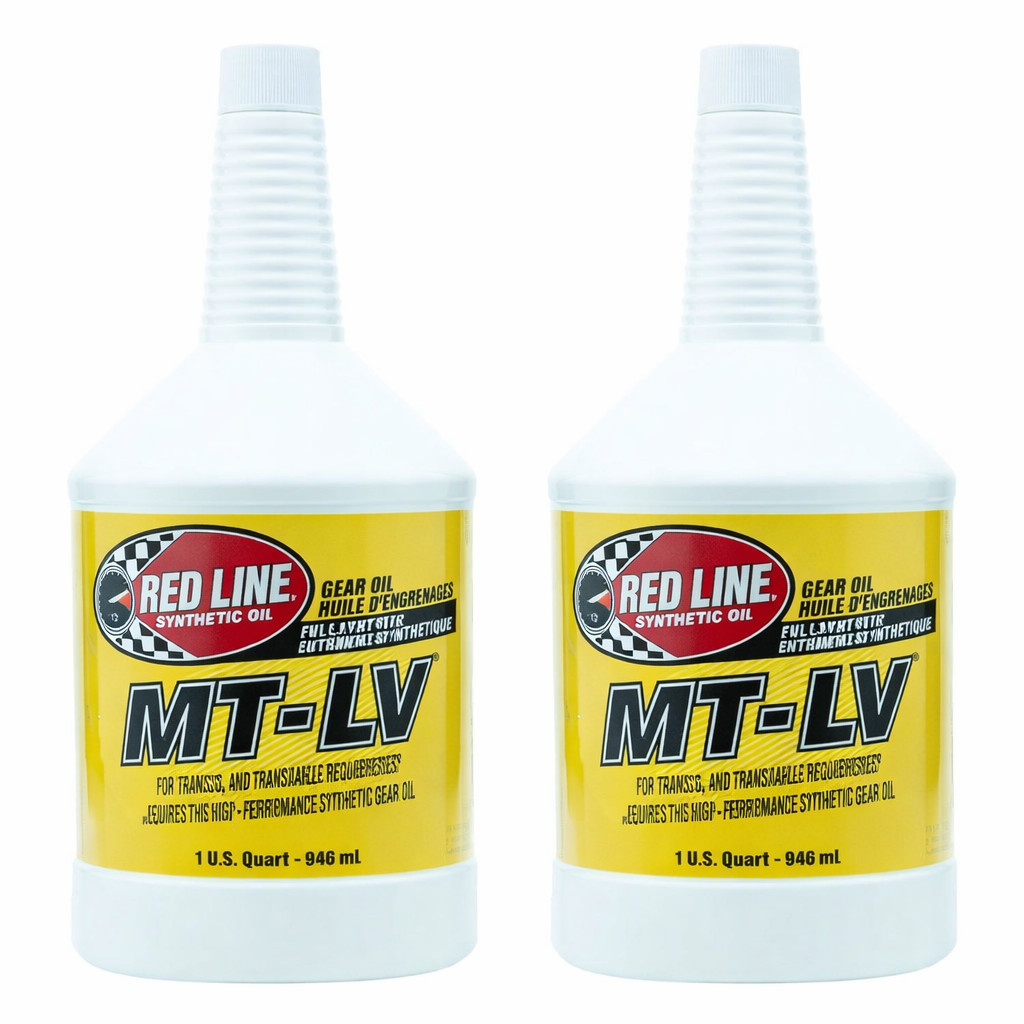 Red Line 50604 MT-LV 70W/75W Synthetic Gear Oil - 2 Quart Red Line 50604 MT-LV 70W/75W Synthetic Gear Oil - 2 Quart