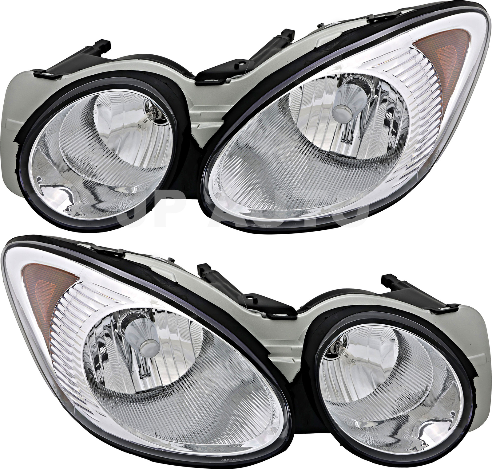 For 2008-2009 Buick LaCrosse Allure Headlight Halogen Set Pair