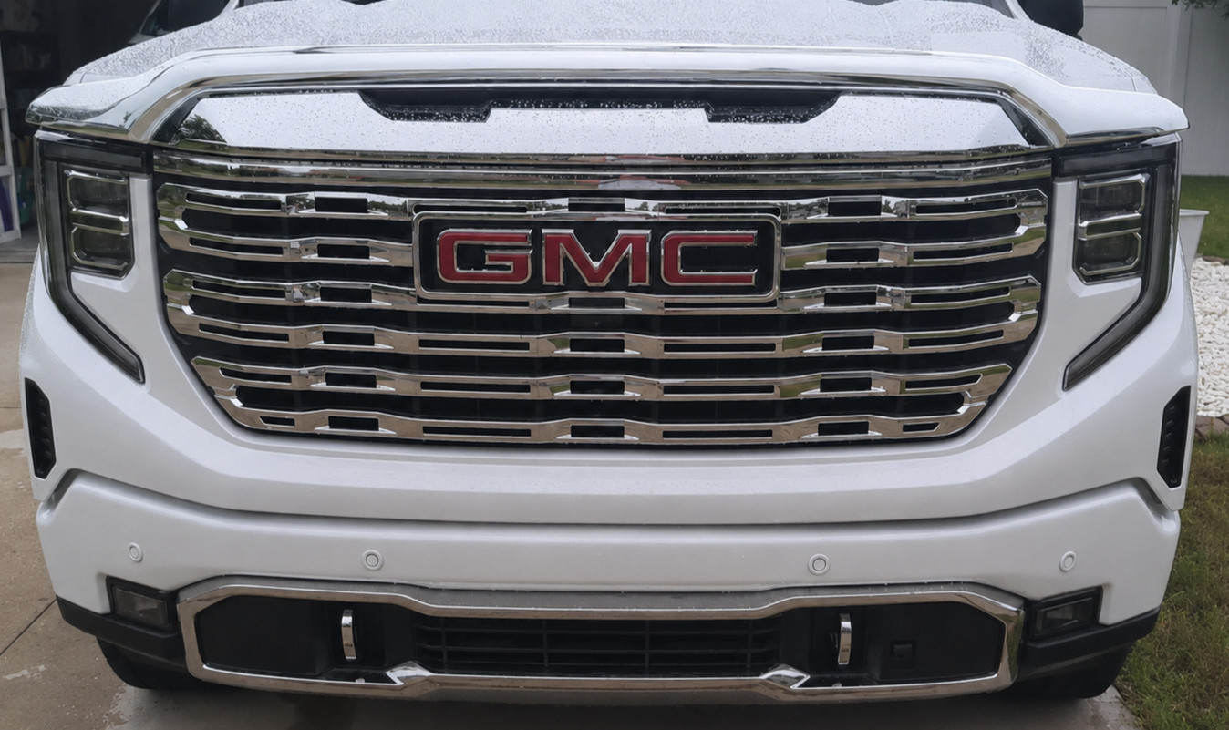 Chrome BugFlector Hood Protector Bug Shield Deflector for 19-26 GMC Sierra 1500 Chrome BugFlector Hood Protector Bug Shield Deflector for 19-26 GMC Sierra 1500