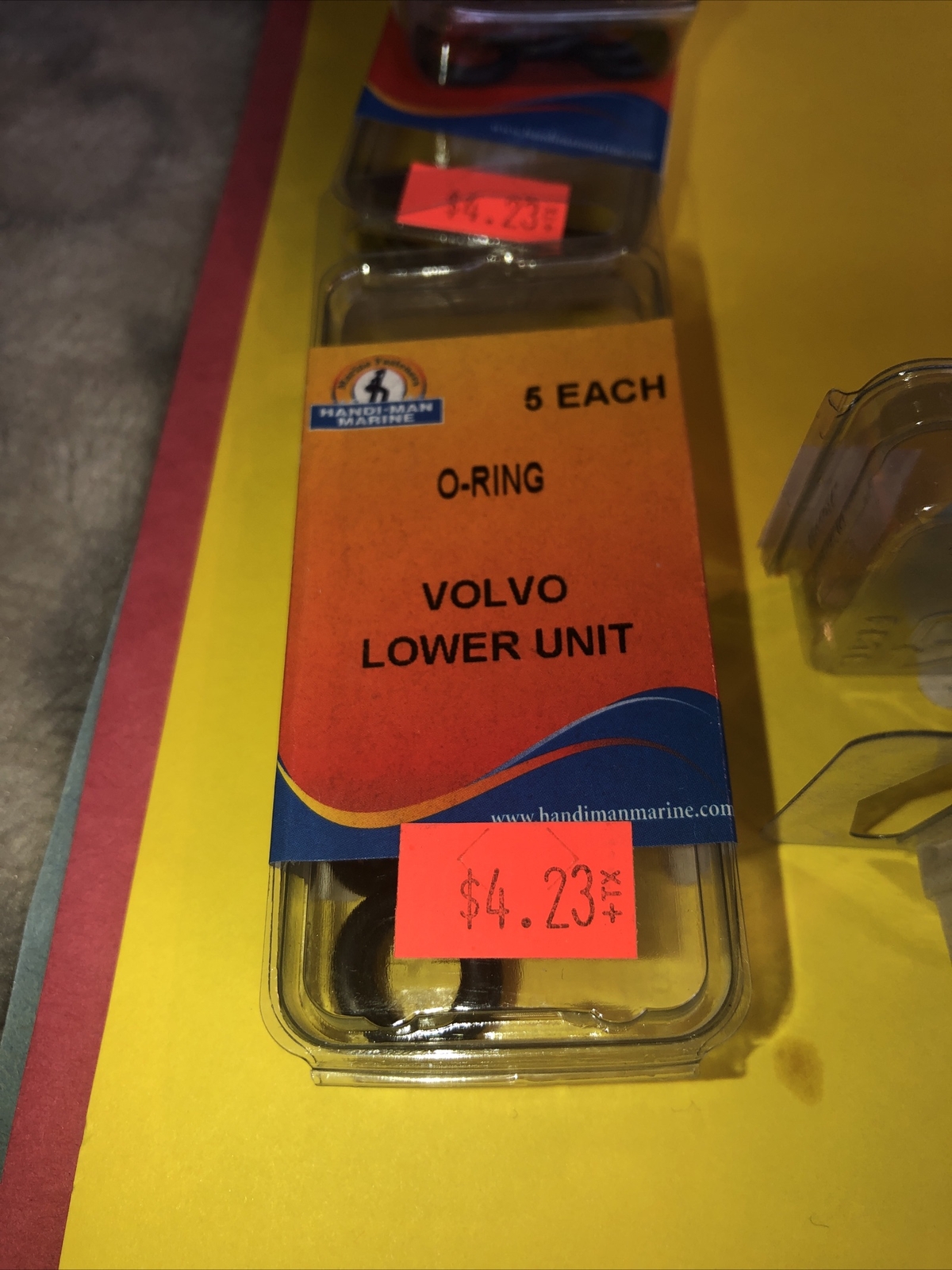 Handi-Man Marine #02814, Volvo Lower Unit O-rings, (5 Pk), NEW, C-4-2