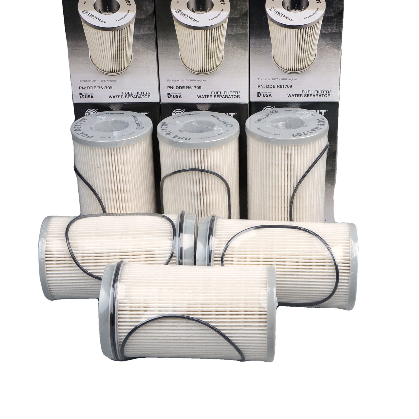 6X New R61709 FOR DETROIT DDE-R61709 FUEL FILTER WATER SEPARATOR 