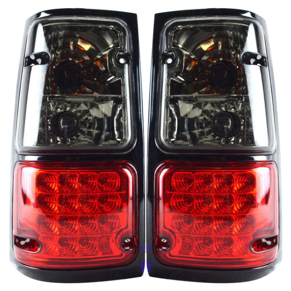 Tail Light Rear Lamp Smoke Red Lens LED Fit Isuzu TFR Pickup 1989-1996