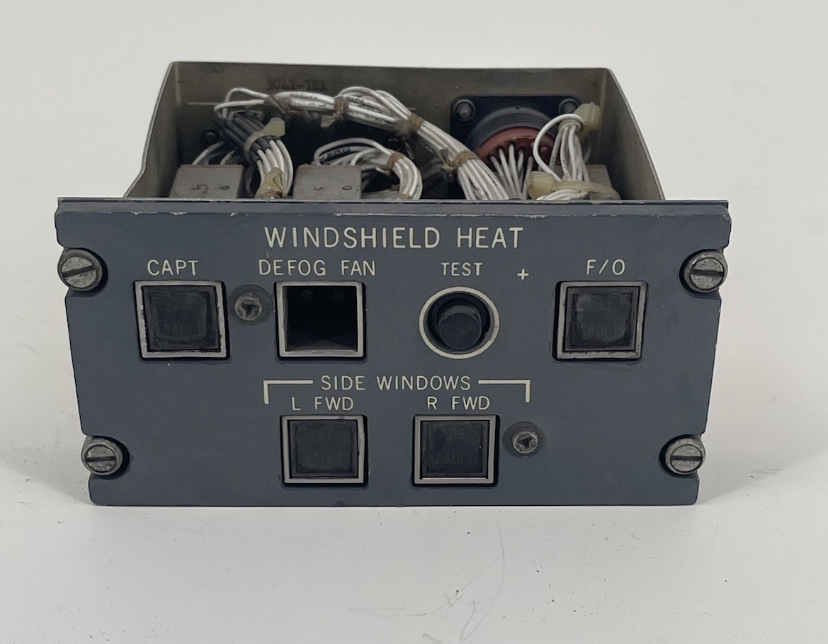 Lockheed L-1011 25-1507602-101 Windshield Heat Control Panel Aircraft Boeing 2