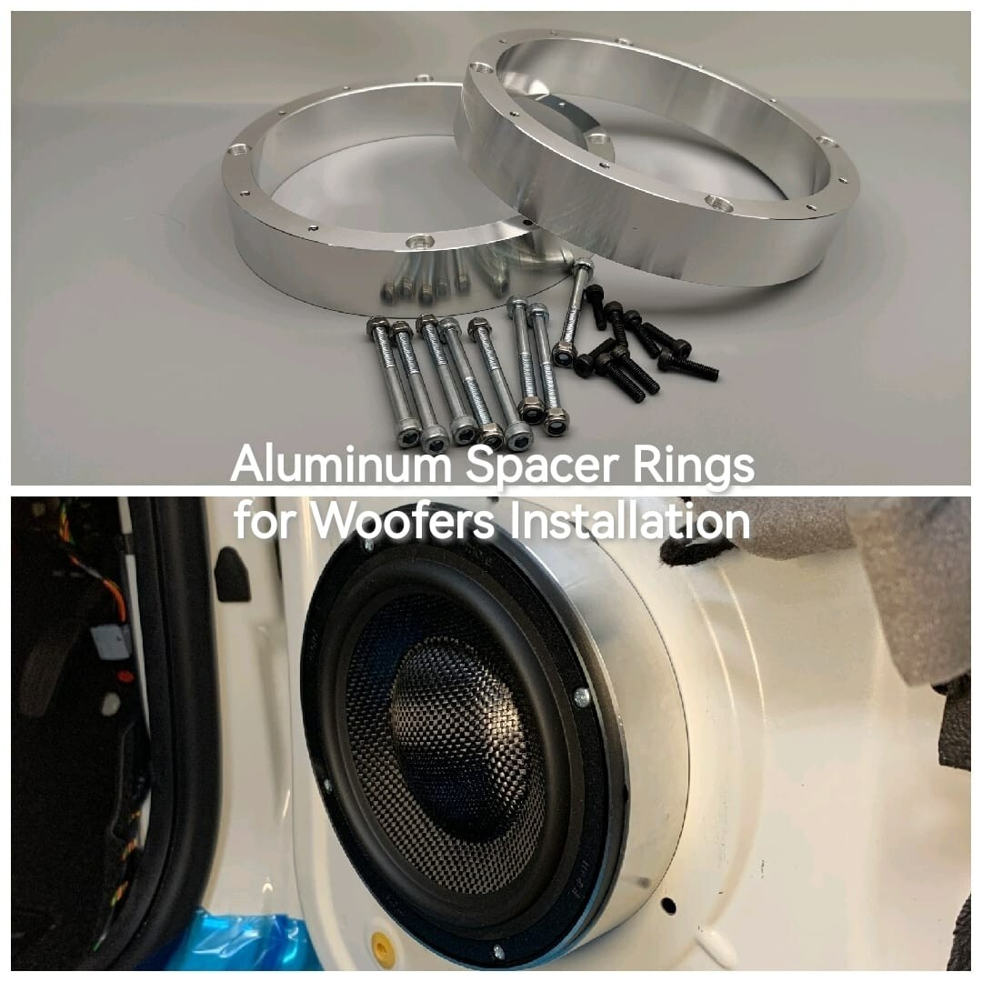 Hertz ML 1650.3, 35 or 40 mm Aluminum Rings for Woofers Hertz ML 1650.3